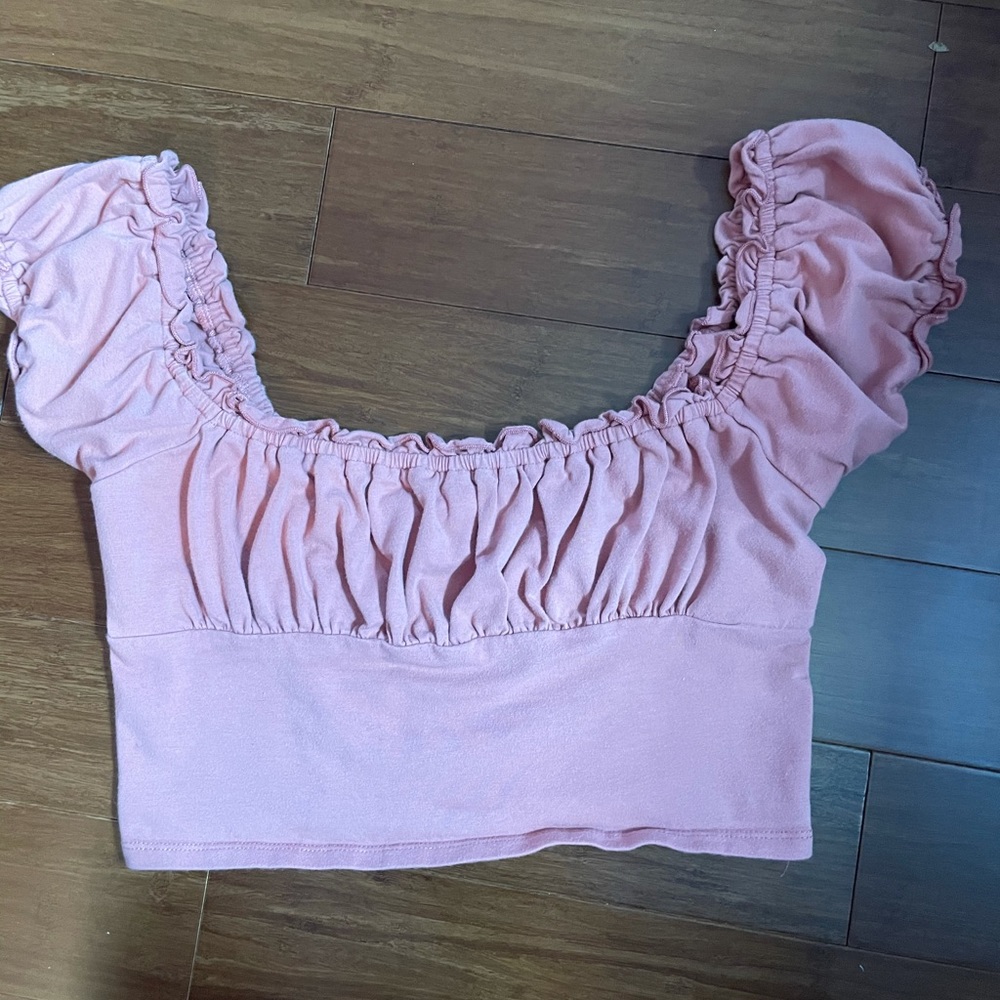 PACSUN PINK BLOUSE